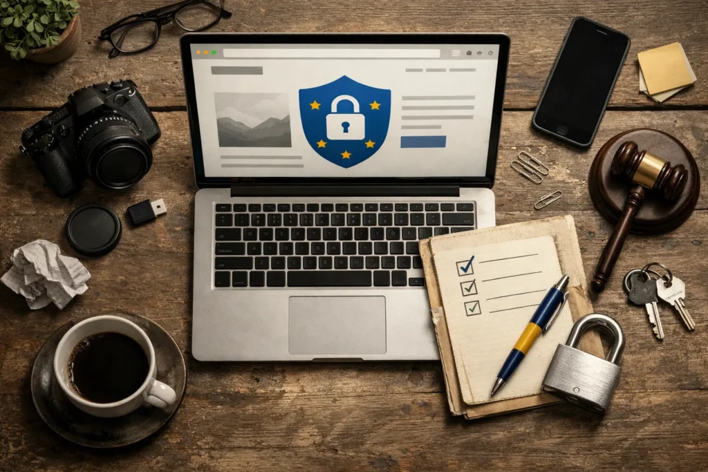 RGPD sur un site vitrine : le minimum qui tient