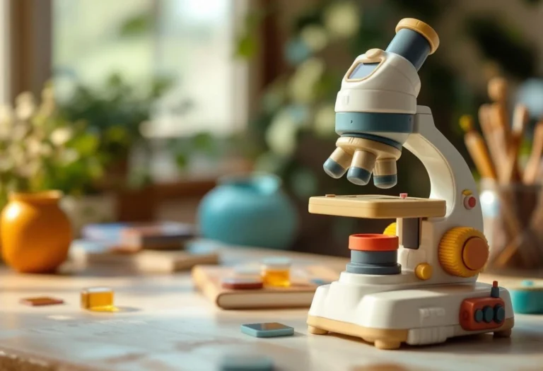 Un microscope pour les enfants à découvrir : une porte vers le monde microscopique