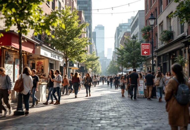 Pourquoi les villes sont devenues les nouveaux terrains de jeu des marques