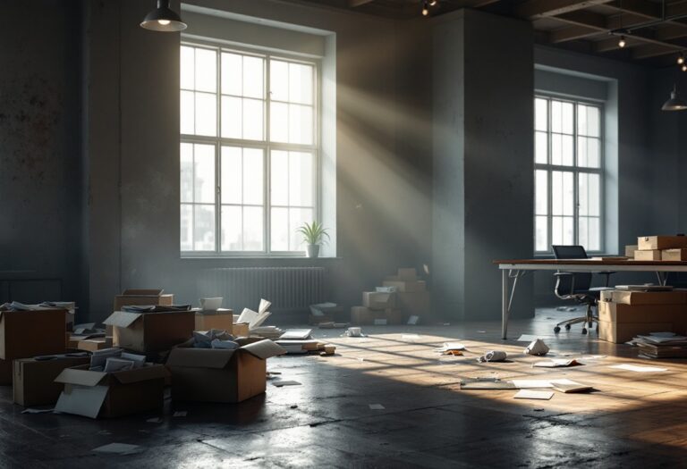 Comment Vider Efficacement vos Locaux Lors de la Fermeture d’une Entreprise : Guide Pratique